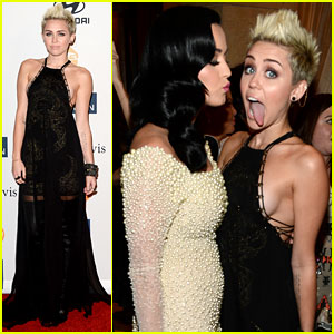 Miley Cyrus: Clive Davis Pre-Grammy Gala 2013!