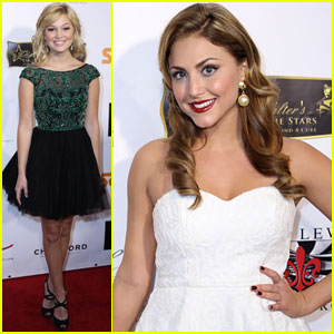 Olivia Holt & Cassie Scerbo: 'Salute to the Stars' Party