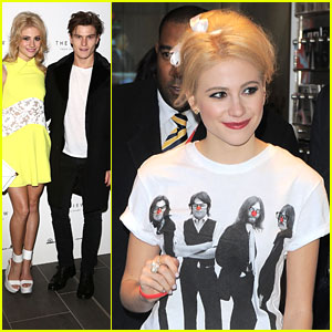 Pixie Lott: Back at BBC Before View From The Shard Party