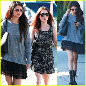 Selena Gomez: Lunch with Lily Collins!