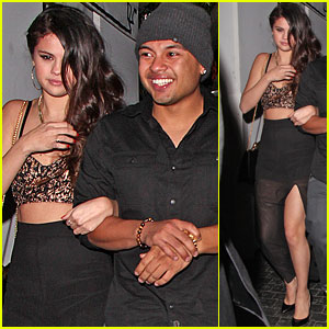 Selena Gomez: Post-Grammy's Party with Alredo Flores!