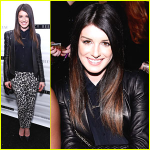 Shenae Grimes: Fashion Week Trendsetter at Tracy Reese