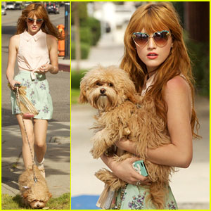 Bella Thorne: Puppy Play Time!