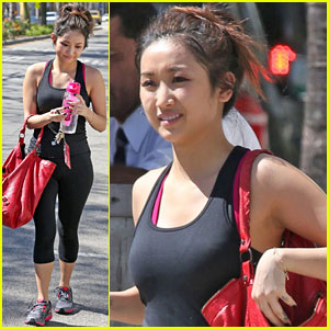 Brenda Song: Tracy Anderson Workout!