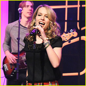 Bridgit Mendler Brings A 'Hurricane' To 'Live with Kelly & Michael'