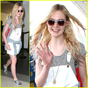 Elle Fanning: Back From South Africa!