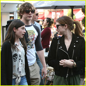 Emma Roberts: Grove Lunch with Sister Grace
