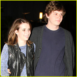 Emma Roberts & Evan Peters: Monday Movie Date!