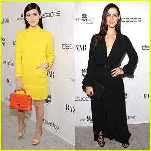 Isabelle Fuhrman & Jessica Lowndes: 'Dukes of Melrose' Party Pair