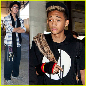 Jaden Smith: LAX Arrival With Brother Trey!