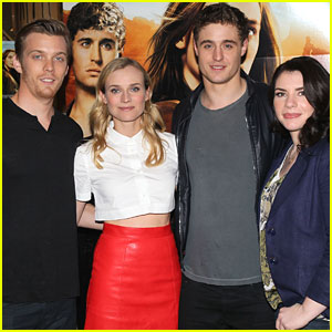 Jake Abel & Max Irons: 'The Host' Signing at the Grove!