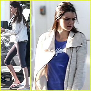 Kendall Jenner: Calabasas Pit Stop!