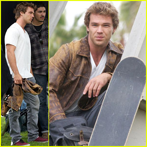 Lincoln Lewis: 'Westside' Filming in Venice Beach!