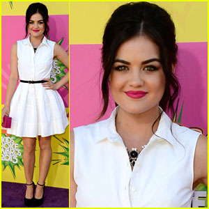 Lucy Hale - Kids Choice Awards 2013 Red Carpet