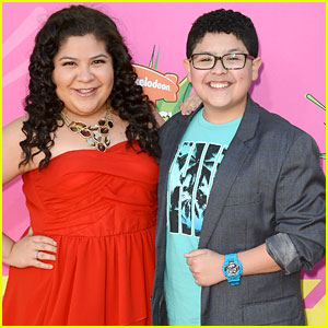 Rico & Raini Rodriguez - Kids Choice Awards 2013 Red Carpet