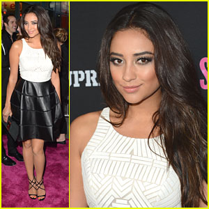Shay Mitchell: 'Spring Breakers' Premiere Pretty