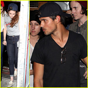 Taylor Lautner: Troubadour with Kristen Stewart!