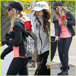 Vanessa Hudgens & Ashley Tisdale: Gym Buddies!