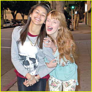 Zendaya: Dancing With The Stars Rehearsals with Bella Thorne