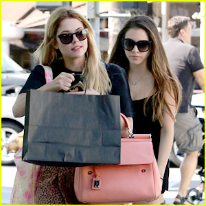 Ashley Benson: Shopping with Sister Shaylene