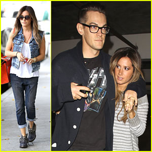 Ashley Tisdale & Christopher French: 'Evil Dead' Movie Date Night