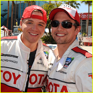 Brett Davern & Jackson Rathbone: Toyota Pro Celebrity Racers!