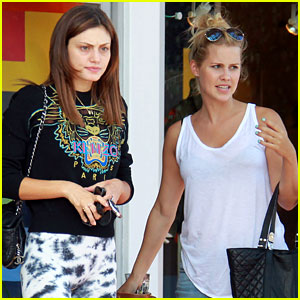 Claire Holt & Phoebe Tonkin: Fred Segal Duo