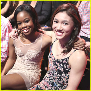Gabby Douglas & Kyla Ross: Front Row at 'Dancing with the Stars'