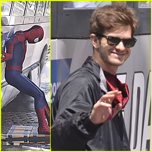 Andrew Garfield: Bus Rescue on 'Spider-Man' Set