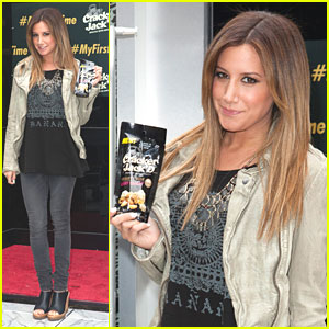 Ashley Tisdale Launches 'Cracker Jack'd'