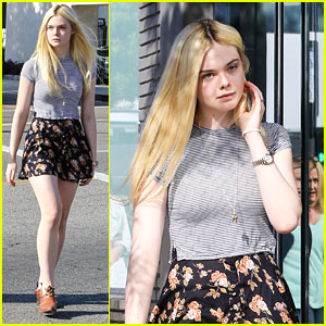 Elle Fanning: Saturday Shopping Spree with Mom!