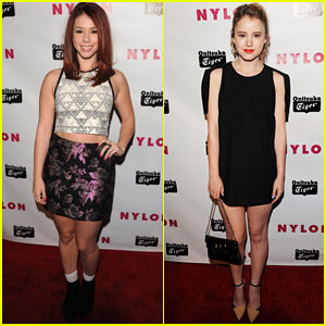 Jillian Rose Reed & Taylor Spreitler: Nylon Young Hollywood Party 2013