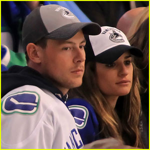 Lea Michele & Cory Monteith: Canucks Couple!