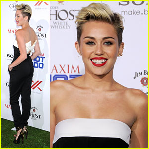 Miley Cyrus: Maxim Hot 100 Party!
