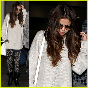 Selena Gomez: Back in Los Angeles After Press Tour!