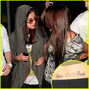Selena Gomez: Fan Shows Off 'Selena' Tattoo