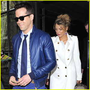 Blake Lively: Hotel Exit with Husband Ryan Reynolds