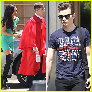 Chris Colfer & Naya Rivera: Glee Photo Shoot For Season 5!