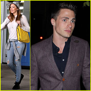 Colton Haynes Gets Dinner in WeHo, Katie Cassidy Hits Toronto