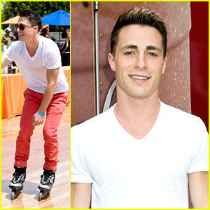 Colton Haynes: Just Jared's Summer Kickoff Party Presented By McDonald's!