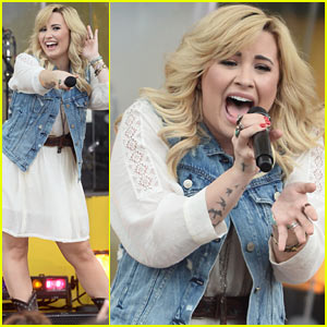 Demi Lovato Sings Her Hits on 'GMA'!