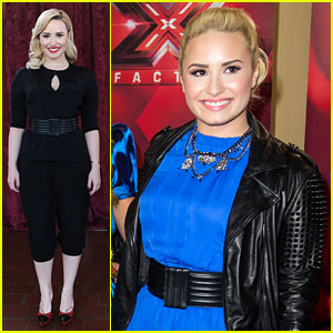 Demi Lovato: 'X Factor' Press Conference & Portraits!