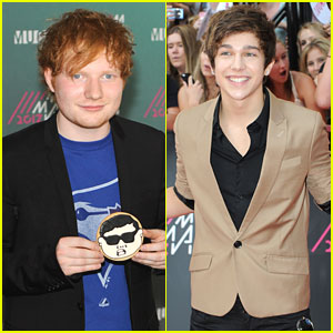 Ed Sheeran & Austin Mahone: MuchMusic Awards 2013