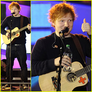 Ed Sheeran Rehearses for the MuchMusic Video Awards!