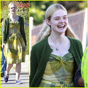 Elle Fanning: Girl In The Green Dress