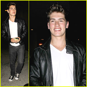 Gregg Sulkin: Boys Night Out at Bootsy Bellows