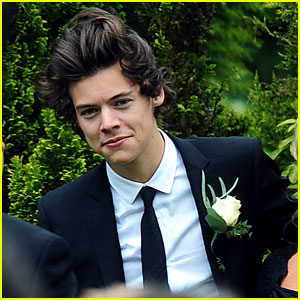 Harry Styles: Best Man at his Mom's Wedding!