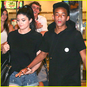 Jaden Smith & Kylie Jenner: Holding Hands at the Movies!