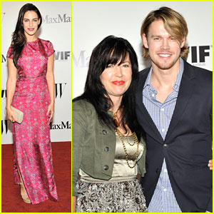 Jessica Lowndes & Chord Overstreet: Women In Film Max Mara Face of the Future Awards 2013
