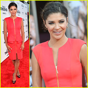 Jessica Szohr: 'This Is The End' Premiere Pretty